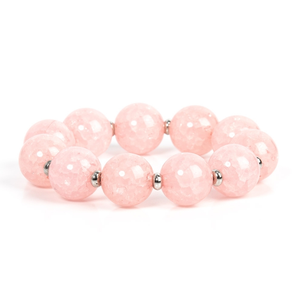 Artic Affluence Pink Bracelet Oearl Fashion Jewelry Paparazzi